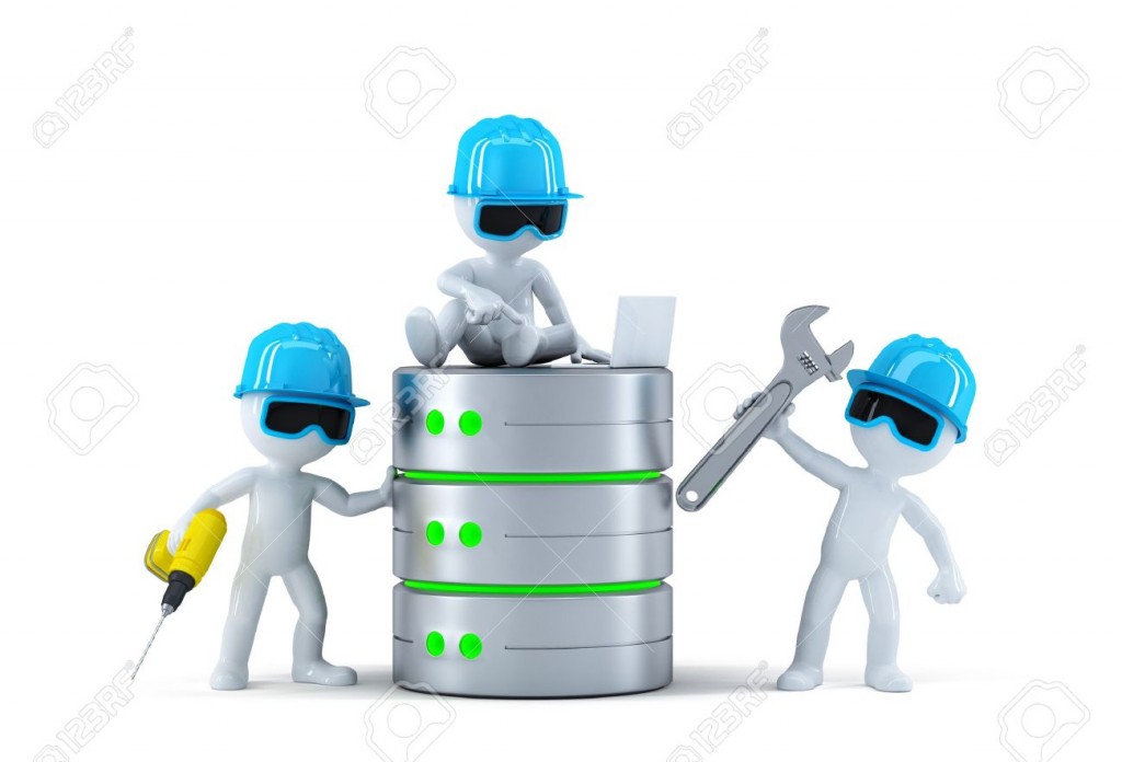 22060527-Groupe-de-techniciens-avec-une-base-de-donn-es-Concept ...